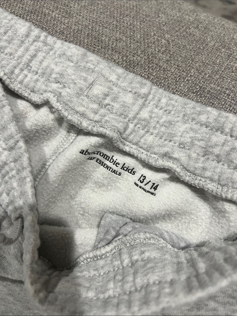 Abercrombie Kids Light Gray Sweatpants - Soft Everyday - Picture 2 of 4